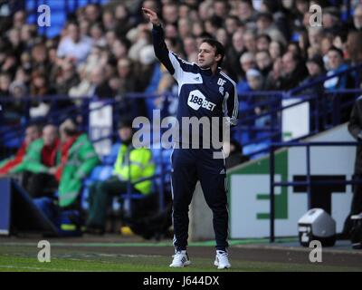 DOUGIE FREEDMAN BOLTON WANDERERS FC MANAGER BOLTON WANDERERS FC MANAGER STADE REEBOK BOLTON ANGLETERRE 05 Janvier 2013 Banque D'Images