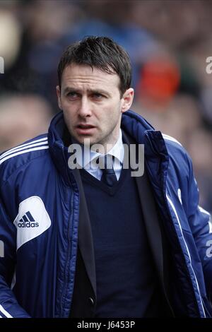 DOUGIE FREEDMAN GÉRER BOLTON BOLTON WANDERERS V EVERTON STADE REEBOK BOLTON ANGLETERRE 26 Janvier 2013 Banque D'Images