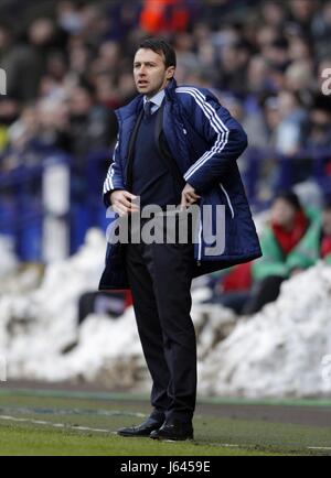 DOUGIE FREEDMAN GÉRER BOLTON BOLTON WANDERERS FC STADE REEBOK BOLTON ANGLETERRE 26 Janvier 2013 Banque D'Images