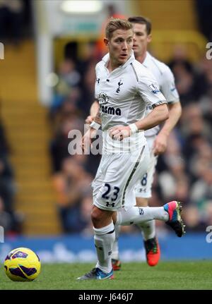 LEWIS HOLTBY Tottenham Hotspur FC LONDON ENGLAND UK 09 Février 2013 Banque D'Images