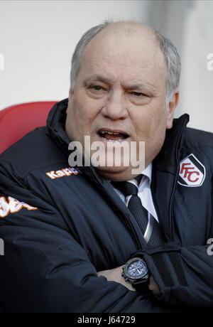 MARTIN JOL (manager) V SUNDERLAND FULHAM STADIUM OF LIGHT SUNDERLAND ANGLETERRE 02 Mars 2013 Banque D'Images