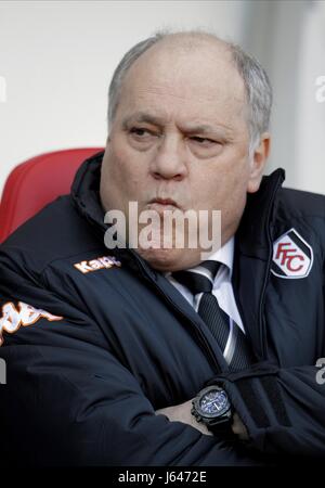 MARTIN JOL (manager) V SUNDERLAND FULHAM STADIUM OF LIGHT SUNDERLAND ANGLETERRE 02 Mars 2013 Banque D'Images