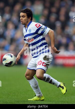 FABIO DA SILVA PAARK QUEENS RANGERS FC LONDON ENGLAND UK 09 Mars 2013 Banque D'Images