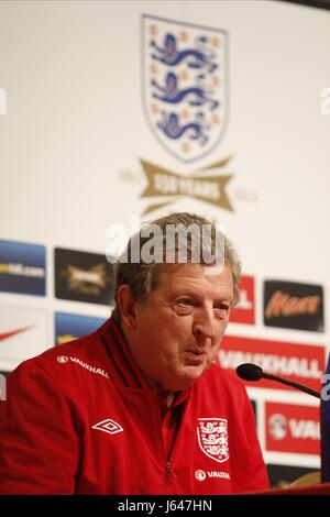 ROY HODGSON manager gestionnaire de l'Angleterre Angleterre BEST WESTERN PALACE HOTEL SERRAVALLE Saint-marin 21 Mars 2013 Banque D'Images