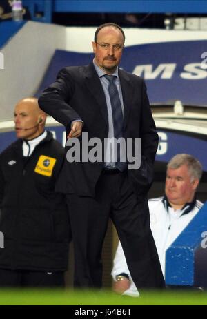 RAFAEL BENITEZ CHELSEA V MANCHESTER CITY LONDON ENGLAND UK 25 Novembre 2012 Banque D'Images