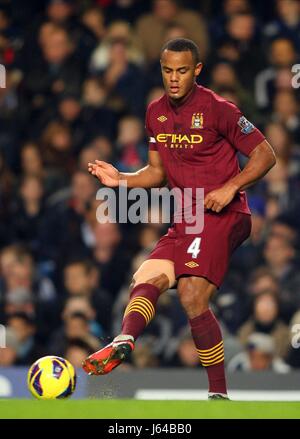 VINCENT KOMPANY Manchester City FC LONDON ENGLAND UK 25 Novembre 2012 Banque D'Images