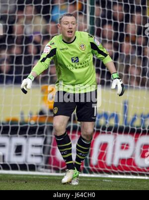 PADDY KENNY LEEDS UNITED FC Stade KC HULL Angleterre 29 Décembre 2012 Banque D'Images