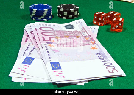 Jeux d’argent Banque D'Images