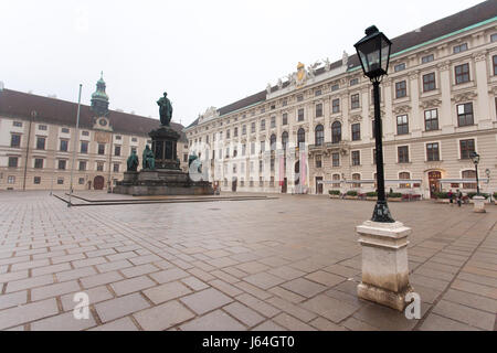 La Hofburg, l'architecture historique, ancienne résidence château autrichien de l'empereur. Vienne, Autriche Banque D'Images