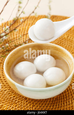 Boules de riz gluant pour Lantern Festival Banque D'Images