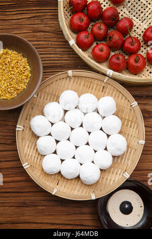 Boules de riz gluant pour Lantern Festival Banque D'Images