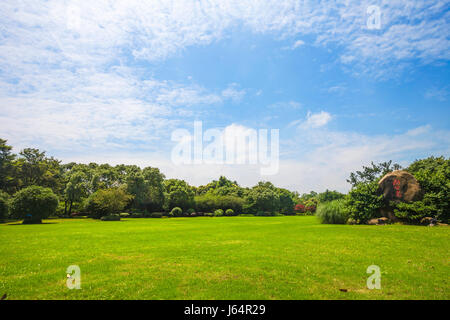 Parc de Wuxi dans la province de Jiangsu, Chine Banque D'Images