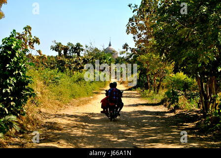 Pyay, Sri Ksetra, site du patrimoine mondial de l'UNESCO Banque D'Images