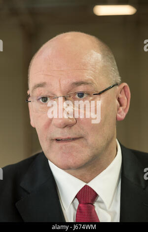 Wreschen, Pologne, Jens Ocksen, président du conseil d'administration de Volkswagen Poznan Banque D'Images