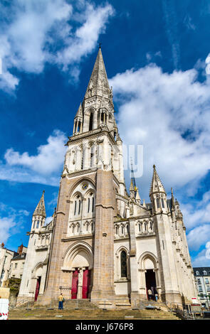 Basilique Saint Nicolas à Nantes, France Banque D'Images