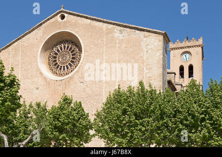 Esglèsia de Nostra Senyora dels Àngels à Pollensa, Majorque, Espagne Banque D'Images