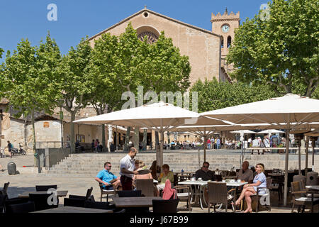 Esglèsia de Nostra Senyora dels Àngels à Pollensa, Majorque, Espagne Banque D'Images