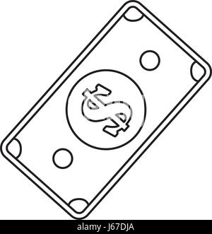 Billet signe argent Illustration de Vecteur