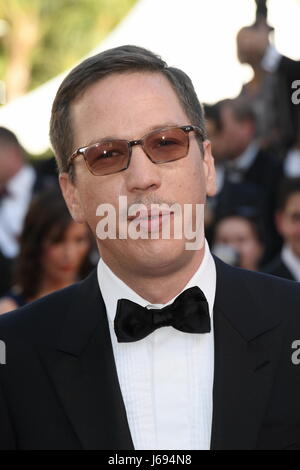 Cannes, France. 18 mai, 2017. Reda Kateb assiste à la Les fantômes d'Ismael film Red Carpet au 70e Festival de Cannes, Cannes 17/05/2017 | Verwendung weltweit/alliance photo Credit : dpa/Alamy Live News Banque D'Images