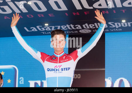 Reggio Emilia, Italie 19 mai 2017. Giro d'Italia Étape 13 : Reggio Emilia - Tortona Photo : Cronos/Alberto Gandolfo Banque D'Images