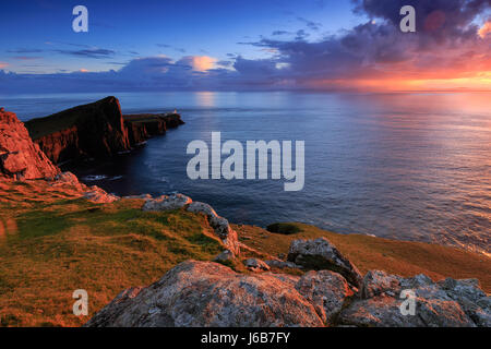 Neist Point, île de Skye Banque D'Images