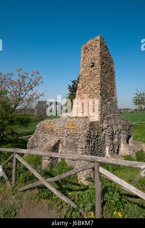 Tour sur citerne, Parco degli Acquedotti (Parc des Aqueducs), Rome, Latium, Italie Banque D'Images