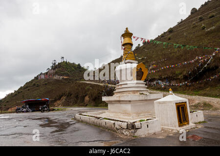 Trongsa, Bhoutan, Pelela Banque D'Images