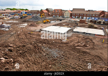 Taylor Wimpey Lysaght Village housing development sur le site ancienne aciérie à Newport, Pays de Galles, Royaume-Uni Banque D'Images