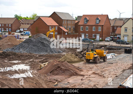 Taylor Wimpey Lysaght Village housing development sur le site ancienne aciérie à Newport, Pays de Galles, Royaume-Uni Banque D'Images