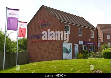 Taylor Wimpey Lysaght Village housing development sur le site ancienne aciérie à Newport, Pays de Galles, Royaume-Uni Banque D'Images