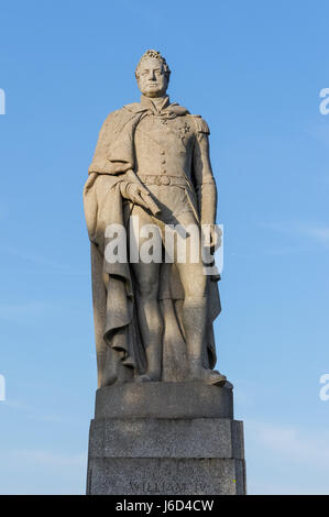 Statue de William IV dans le parc de Greenwich, Londres, Angleterre, Royaume-Uni, UK Banque D'Images