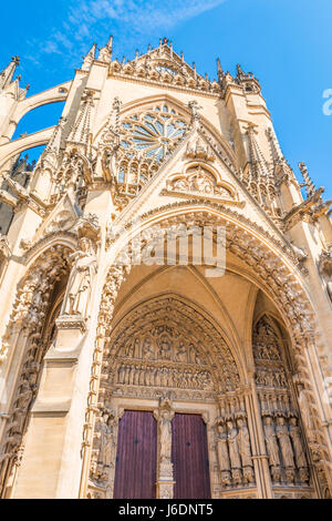 La cathédrale de Metz Banque D'Images