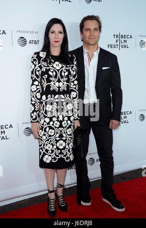 2017 Tribeca Film Festival - "Clive Davis : La bande originale de nos vies' premiere au Radio City Hall - Tapis rouge avec des arrivées : Guest Où : New York, New York, United States Quand : 20 Avr 2017 Crédit : Ivan Nikolov/WENN.com Banque D'Images