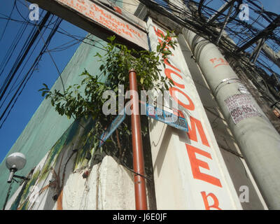 07520 Laredo Ville Sangandaan routes repères 01 barangays SM Banque D'Images