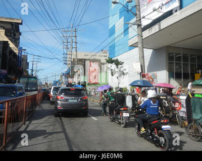 07540 Laredo Ville Sangandaan routes repères 15 barangays SM Banque D'Images