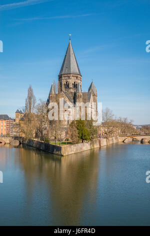 Temple Neuf à Metz France Banque D'Images