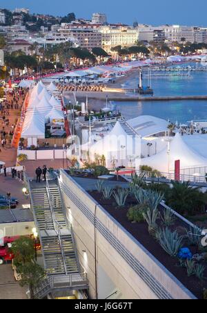 Cannes, France. 15 mai, 2016. Cannes, France - 15 mai 2016 : Atmosphère au Festival de Cannes | utilisée dans le monde entier : dpa Crédit/Alamy Live News Banque D'Images