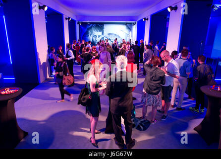 Cannes, France - 20 mai 2017 : Hewlett Packard Lounge After Party à l'Hôtel Majestic | conditions dans le monde entier Banque D'Images