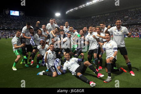 Malaga 21 Mai 17 21 Mai 17 Joueur De Malaga Isco Alarcon De Realmadrid A Ete Proclame Champion De La League 16 2107 De L Espagne Dans La Rosaleda Stadium De Malaga Avant L Malagacf