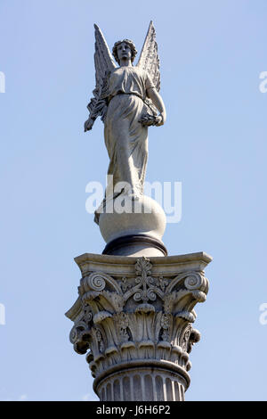 Wisconsin Kenosha County,Kenosha,Library Park,Winged Victory,statue,sculpteur italien Decco,symbole,art public,WI080713079 Banque D'Images