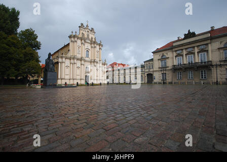 Église de St Joseph le gardien à Varsovie Pologne Banque D'Images