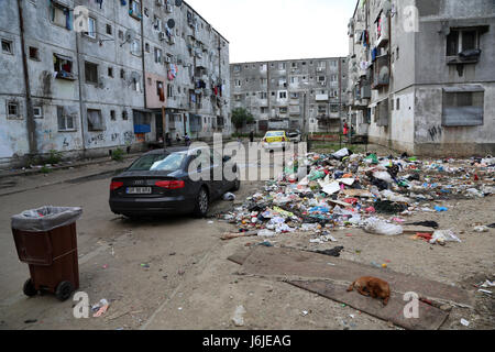 Roumanie, Bucarest, Ferentari Banque D'Images