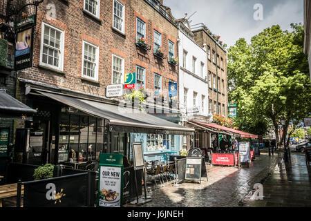 Lieu Cosmo, près de Queen Square à Bloomsbury à Londres. Banque D'Images