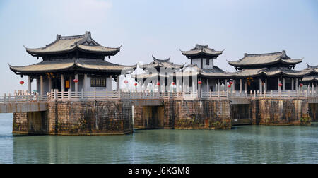 Guangji Xiangzi (Chaozhou) pont à Chaozhou town, Guangdong, Chine. Banque D'Images