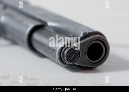 Close up de gouvernement militaire colt m1911 Banque D'Images