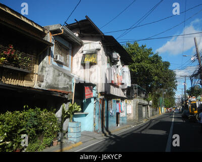 08232 Punta Santa Ana Manille Barangays Schoos Felix Y. Manalo Street 01 Banque D'Images