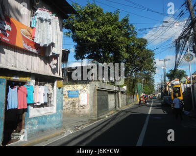 08232 Punta Santa Ana Manille Barangays Schoos Felix Y. Manalo Street 04 Banque D'Images