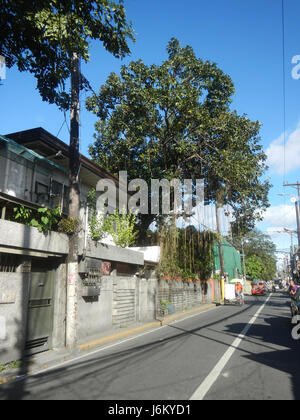 08232 Punta Santa Ana Manille Barangays Schoos Felix Y. Manalo Street 08 Banque D'Images