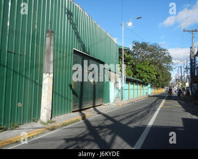 08232 Punta Santa Ana Manille Barangays Schoos Felix Y. Manalo Street 19 Banque D'Images