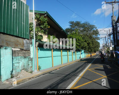 08232 Punta Santa Ana Manille Barangays Schoos Felix Y. Manalo Street 22 Banque D'Images